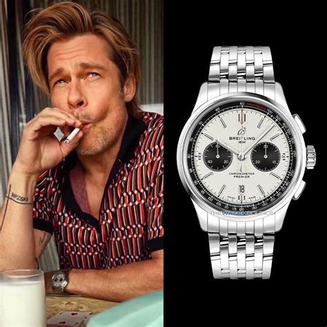 brad pitt breitling peking|Brad Pitt Breitling watch.